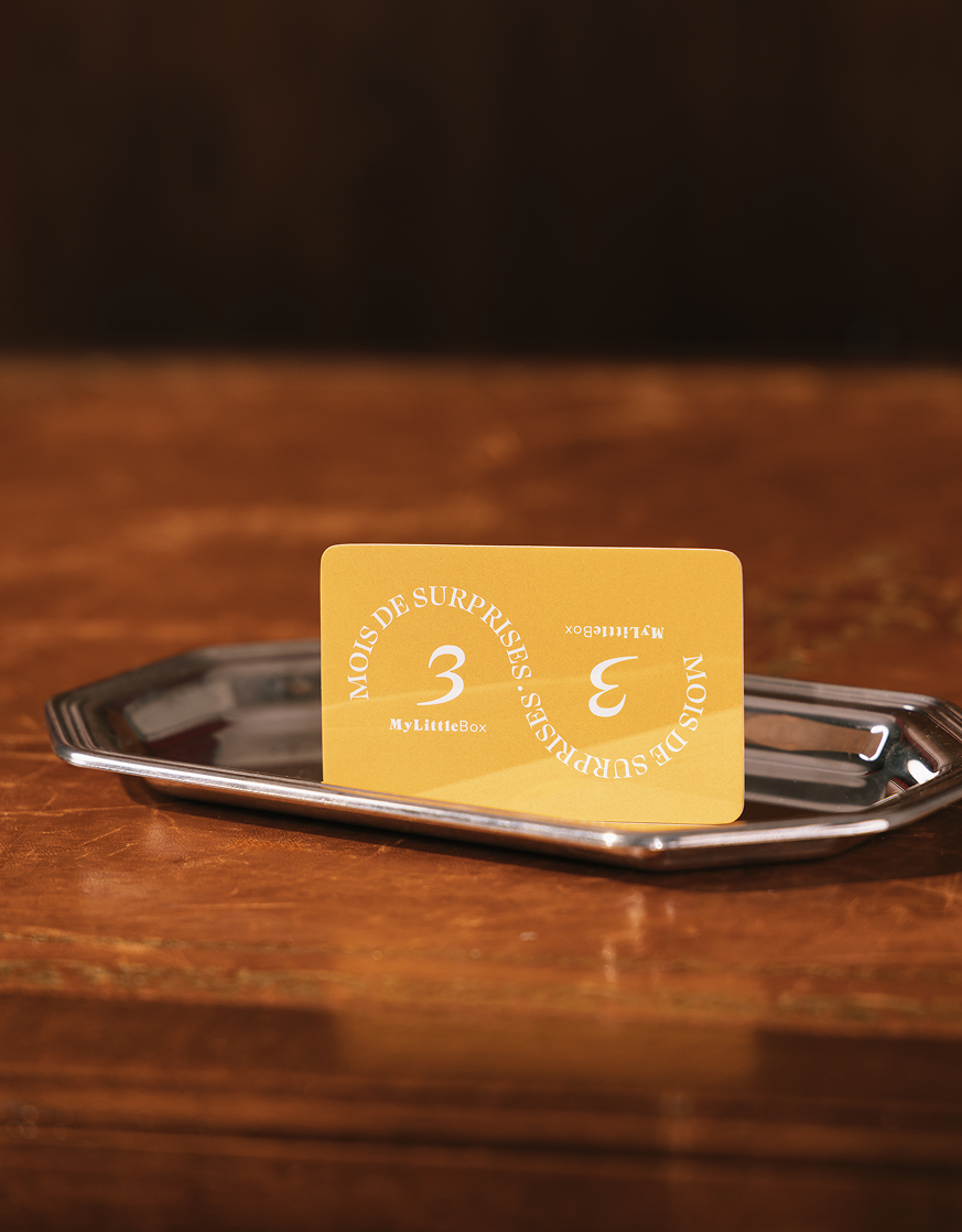 Coffret Carte Cadeau - 3 mois