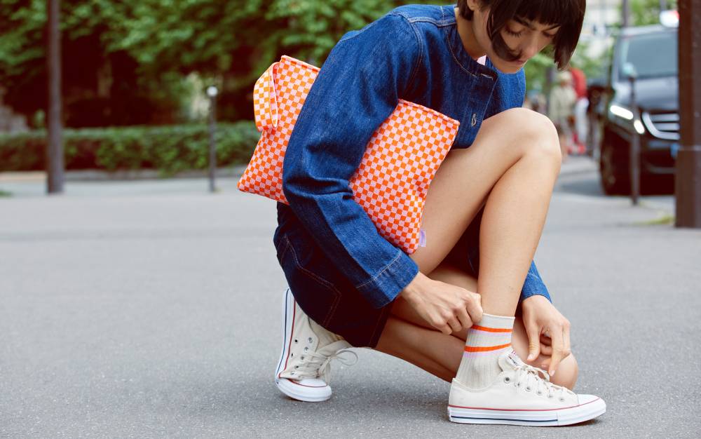 Maxi Pochette à Carreaux
