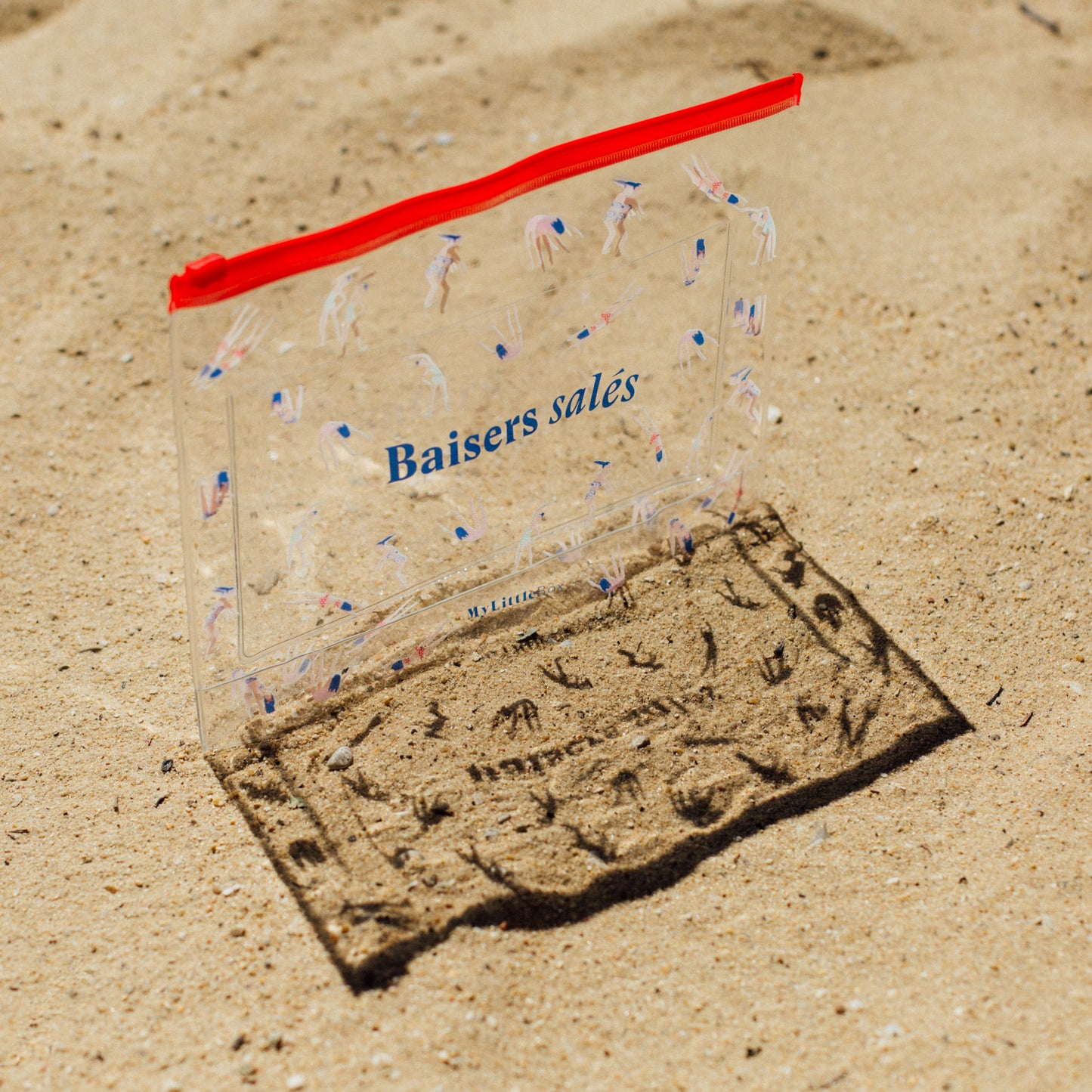 Pochette transparente water-resistant