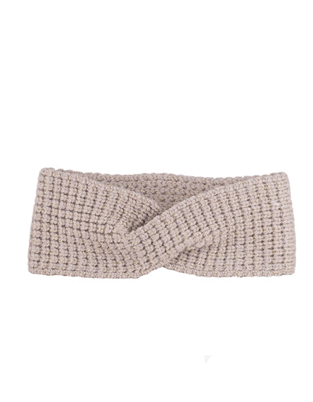 Headband grège pailleté or - My Little Box