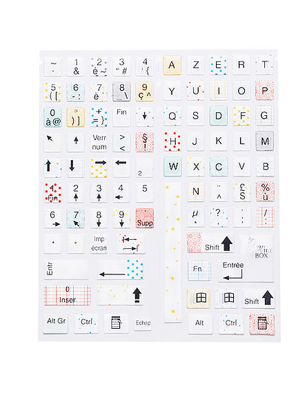Stickers de clavier