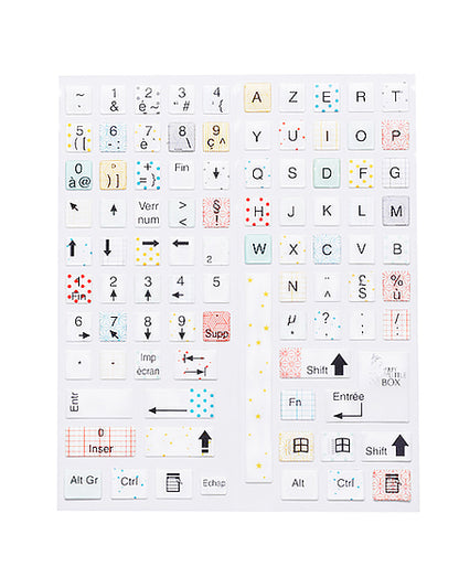 Stickers de clavier